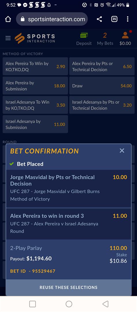 sherdog betting